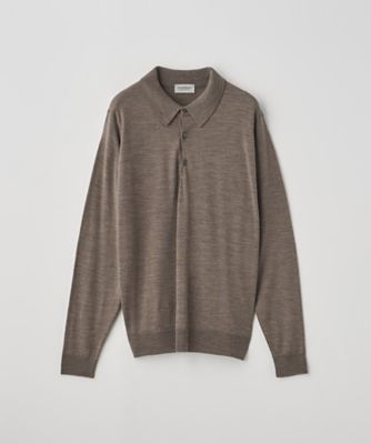 ３０Ｇ ＭＯＤＥＲＮ ＦＩＴ 長袖ニットポロシャツ ＫＮＯＬＬ | JOHN SMEDLEY (Men)/ジョンスメドレー |  三越伊勢丹オンラインストア・通販【公式】