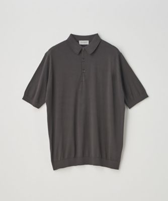 半袖コットンニットポロシャツ３０Ｇ　ＭＯＤＥＲＮ　ＦＩＴ　ＲＥＩＤ