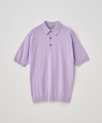 半袖コットンニットポロシャツ３０Ｇ　ＭＯＤＥＲＮ　ＦＩＴ　ＲＥＩＤ