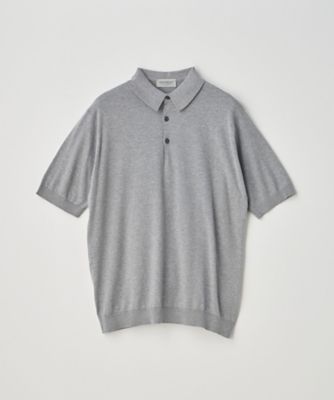 半袖コットンニットポロシャツ３０Ｇ　ＭＯＤＥＲＮ　ＦＩＴ　ＲＥＩＤ