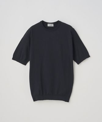 クルーネック半袖コットンニットＴシャツ３０Ｇ　ＭＯＤＥＲＮ　ＦＩＴ　ＫＩＥＬＬ