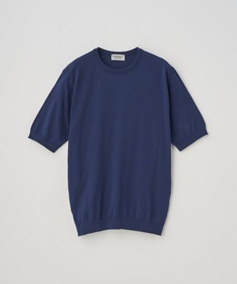 クルーネック半袖コットンニットＴシャツ３０Ｇ　ＭＯＤＥＲＮ　ＦＩＴ　ＫＩＥＬＬ