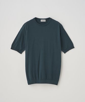 クルーネック半袖コットンニットＴシャツ３０Ｇ　ＭＯＤＥＲＮ　ＦＩＴ　ＫＩＥＬＬ