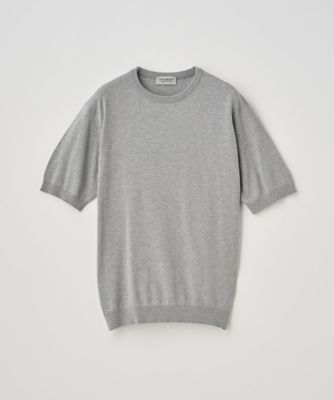 クルーネック半袖コットンニットＴシャツ３０Ｇ　ＭＯＤＥＲＮ　ＦＩＴ　ＫＩＥＬＬ