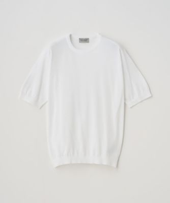 クルーネック半袖コットンニットＴシャツ３０Ｇ　ＭＯＤＥＲＮ　ＦＩＴ　ＫＩＥＬＬ