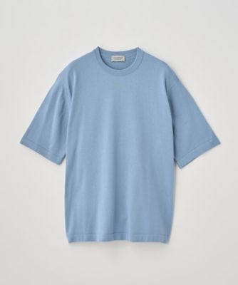ウェルトヘム半袖コットンニットＴシャツ２４Ｇ　ＴＩＮＤＡＬＬ