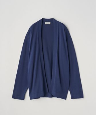ジョンスメドレー　［UNISEX］ノーカラー長袖ボタンレスニットカーディガン ボタンレス長袖カーディガン 24G S4680 | JOHN SMEDLEY (Men