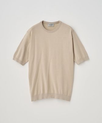 半袖コットンニットTシャツ 30G MODERN FIT KIELL