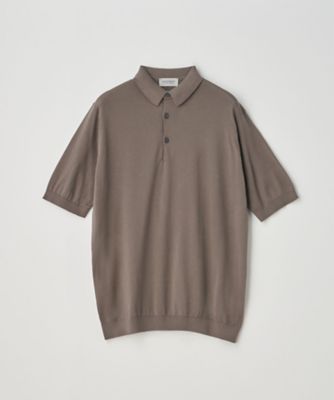 半袖コットンニットポロシャツ 30G MODERN FIT REID