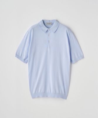 半袖コットンニットポロシャツ 30G MODERN FIT REID