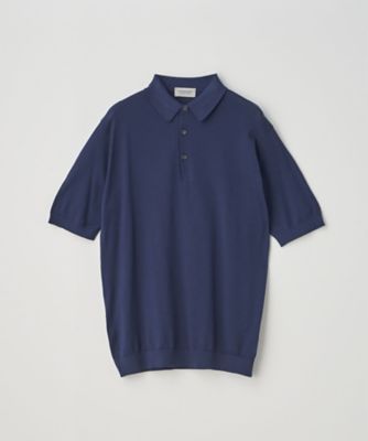 半袖コットンニットポロシャツ 30G MODERN FIT REID