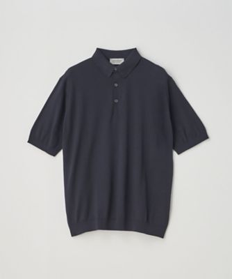 半袖コットンニットポロシャツ 30G MODERN FIT REID
