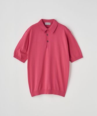 半袖コットンニットポロシャツ 30G MODERN FIT REID