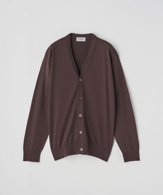 ✨️美品✨️ジョンスメドレー 現行 シーアイランドコットン 30Gカーディガン JOHN SMEDLEY（ジョンスメドレー） カーディガン ELINOR MODERN FIT