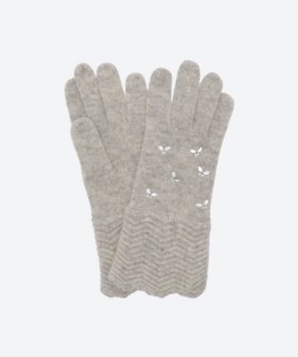 ＜ANNA SUI (Women)＞ＡＳニット手袋　５１１１ＡＳ１００