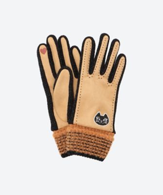 ANNA SUI (Women)/アナ スイ ASジャージ手袋 5131AS303 BR 手袋・グローブ【三越伊勢丹/公式】