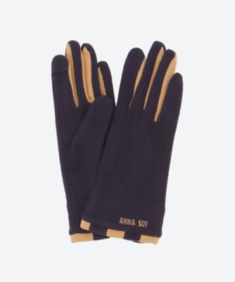 ANNA SUI (Women)/アナ スイ ASジャージ手袋 5131AS304 NV 手袋・グローブ【三越伊勢丹/公式】