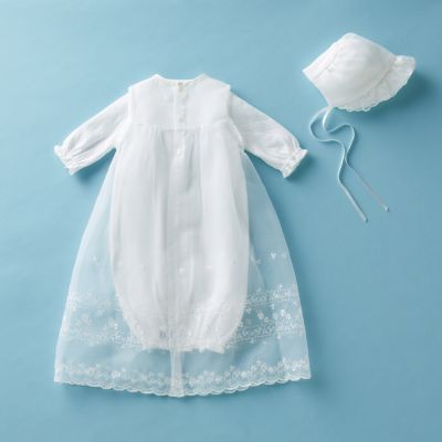 ミキハウスベビーセレモニードレス・おくるみセット