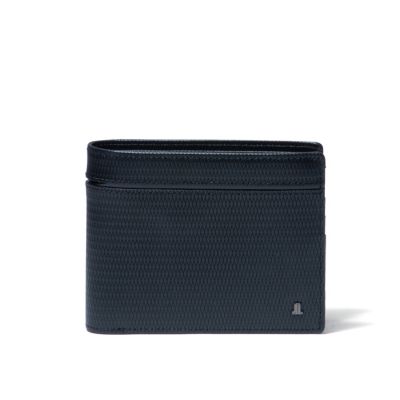 LANVIN COLLECTION (Men)/ランバン コレクション 小銭入付二つ折り財布 クロ 財布・マネークリップ【三越伊勢丹/公式】