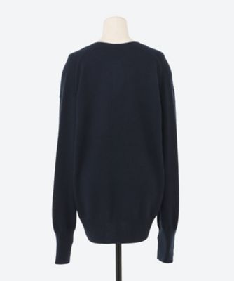 YLEVE/イレーヴ カシミヤスキッパープルオーバー（ニット