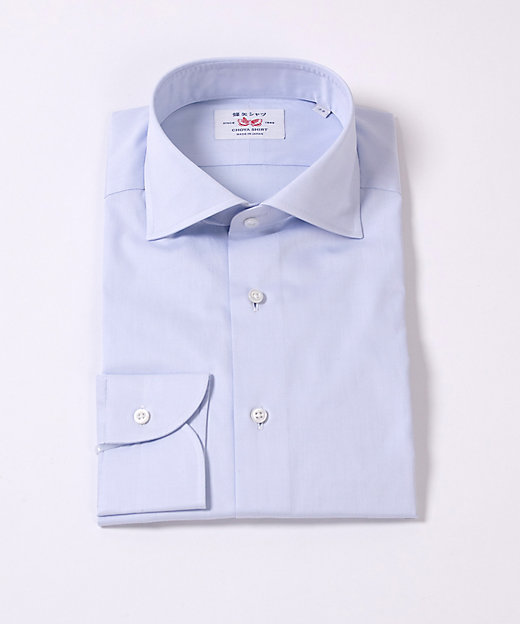 (フェアファクス) FAIRFAX ワイシャツ ワイド ドレスシャツ 白 無地 マイクロ ツイル 綿100% 日本製 トーマスメイソン メンズ 長袖 スリム|結婚式 ギフト ブランド おすすめ ネクタイ おしゃれ 日本 高級 男性 Yシャツ