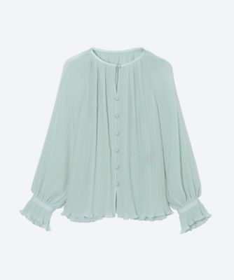 MISS ASHIDA (Women)/ミス アシダ ブラウス CB5701 Bブルー トップス【三越伊勢丹/公式】