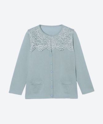 MISS ASHIDA (Women)/ミス アシダ ニット CK5701 Bライトブルーケイ トップス【三越伊勢丹/公式】