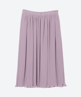 MISS ASHIDA (Women)/ミス アシダ スカート CS5702 Aパープル ひざ丈スカート【三越伊勢丹/公式】