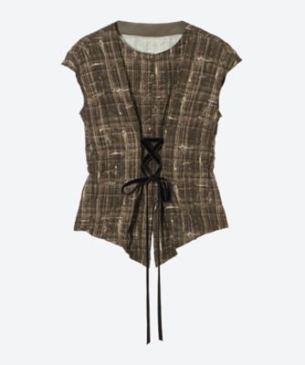 【極美品】TAE ASHIDA ブラウン系ツィード上下スーツ Lサイズ 11号 極美品】TAE ASHIDA ブラウン系ツィード上下スーツ Lサイズ 11号