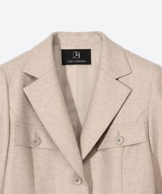 ✨️極美品✨️高級 TAE ASHIDA タエアシダ シルク テーラードジャケット ジャケット TJ5702 | TAE ASHIDA (Women)/タエ アシダ