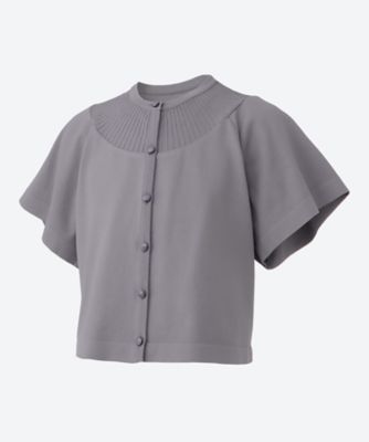 【美品】TAE ASHIDA タエアシダ　ロングニットカーディガン M グレー カーディガン TK6625 | TAE ASHIDA (Women)/タエアシダ | 三越