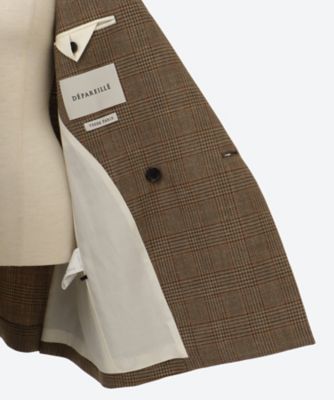 伊勢丹新宿店限定　ＭＯＨＡＩＲ　ＧＬＥＮ　ＣＨＥＣＫ　ＪＡＣＫＥＴ　Ｂ１１５３ＡＦＪ１０２