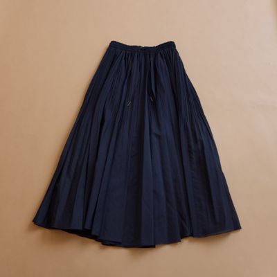 ORGANDY PLEATS SKIRT | DEPAREILLE (Women