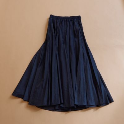 スカート depareille HAND WRINKLE PLEATS SKIRT ORGANDY PLEATS SKIRT | DEPAREILLE (Women