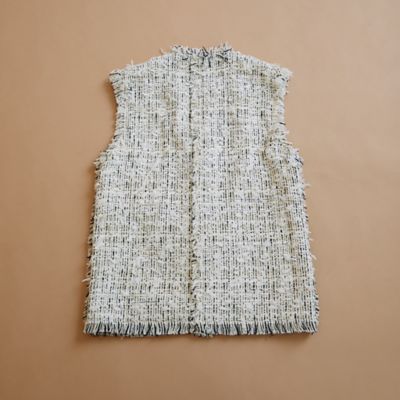 ※たんぽぽ【HYEON】tweed gilet(ツイードジレ) たんぽぽ様専用【HYEON】tweed gilet(ツイードジレ)