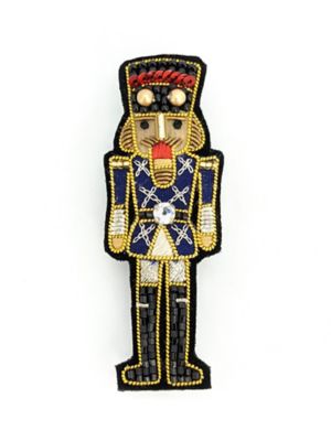 TILIA/チリア くるみ割り人形のブローチ ブルー ブローチ・バッジ【三越伊勢丹/公式】