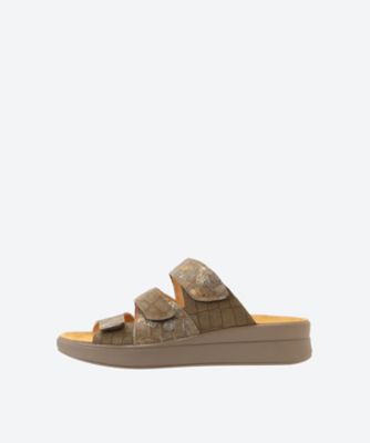 THINK! (Women)/シンク サンダル THL0444** OAK/C 靴【三越伊勢丹/公式】