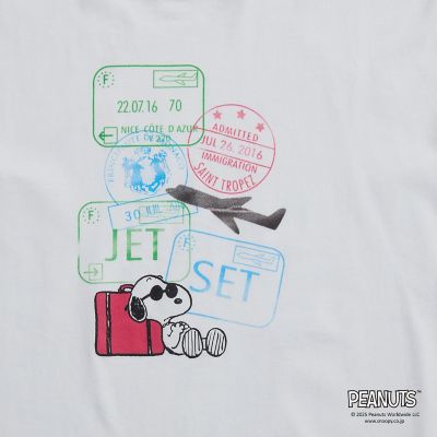 スヌーピープリントＴシャツ
