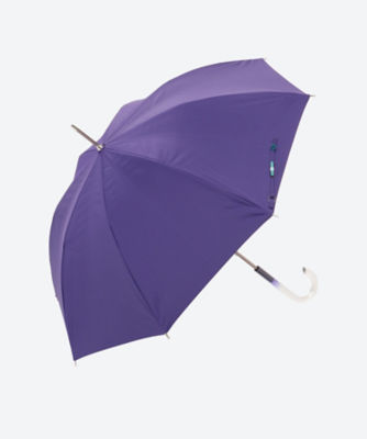  晴雨兼用ショート傘 モーブ 傘・日傘