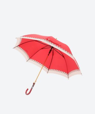 耐風　チェーン柄　雨用長傘