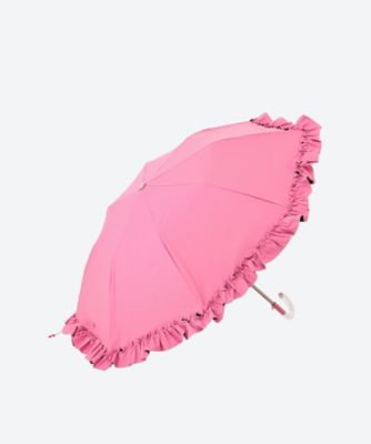 HANWAY ハンウェイ 長傘 新品タグ付 ピンク フリル 雨傘 HANWAY ハンウェイ 長傘 新品タグ付 ピンク フリル 雨傘