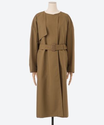 HANWAY/ハンウェイ ノーカラー レインコート オリーブ コート・ジャケット【三越伊勢丹/公式】