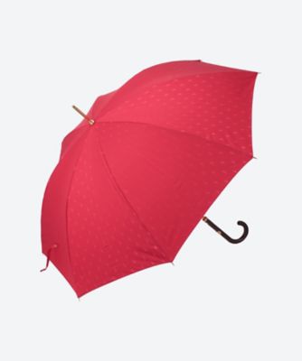 POLO RALPH LAUREN WOMENS (Women)/ポロ ラルフ ローレン ポリエステルカチオンジャカード長傘 2111910898―1 アカ(33) 傘・日傘【三越伊勢丹/公式】