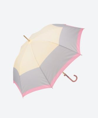 FURLA (雑貨)/フルラ 雨傘長 ボーダー 2113510906-1 アイボリー 20 傘・日傘【三越伊勢丹/公式】