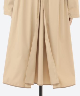 ロングパーカートレンチレインコート