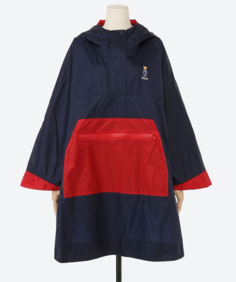 透湿撥水 カラーブロックレインポンチョ | POLO RALPH LAUREN