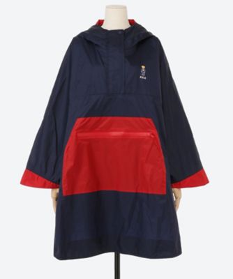 透湿撥水 カラーブロックレインポンチョ | POLO RALPH LAUREN