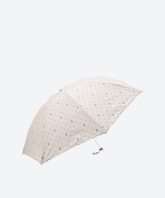 定価14000円 POLO RALPHLAUREN遮光日傘ストライプドット 遮光 晴雨兼用折りたたみ日傘 ”ストライプドット”（折りたたみ傘