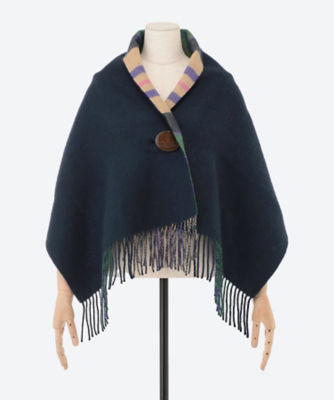 ファッション小物❤新品❤  Vivienne Westwood リバーシブル ボタン付ストール