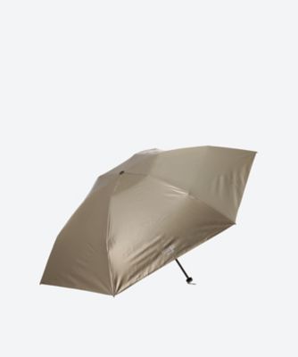 晴雨兼用折りたたみ傘 ガンメタリックコーティング 55cm